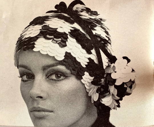 70s Knit Crochet Hat Pattern Book American Thread Star Book 206 Patterns for Knitted & Crocheted Hats Millinery Hatmaking Beret Newsboy
