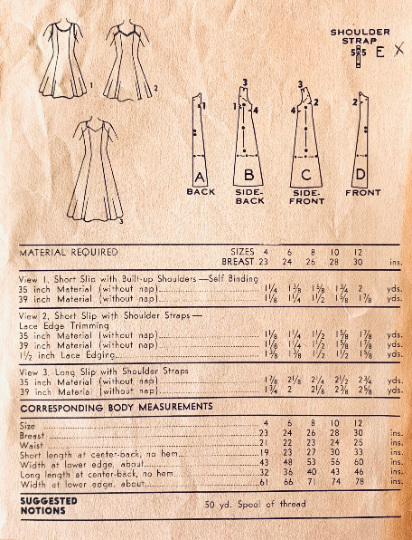 Little Girls Full Slip Vintage 60s Princess Seam Flared Maxi Skirt Petticoat Wounded Bird Sewing Pattern Advance 5449 Size 8