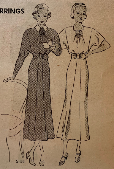 30s Excella Patterns Catalog November 1935 1930s Fashion Inspiration Costume Reference Art Deco Style Catalogue