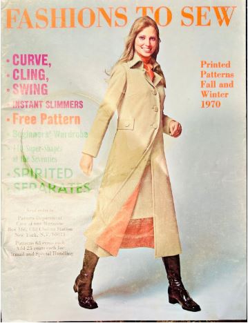 70s Sewing Pattern Catalog Magazine Fashions to Sew
