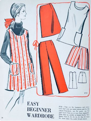 70s Sewing Pattern Fashion Catalog Magazine