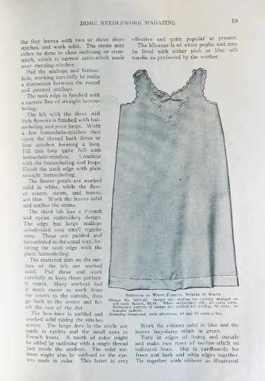 Antique Edwardian 1910s Knitting Crochet & Tatting Patterns for Home Decor Bibs Baby Embroidery Golf Vest Booklet Magazine