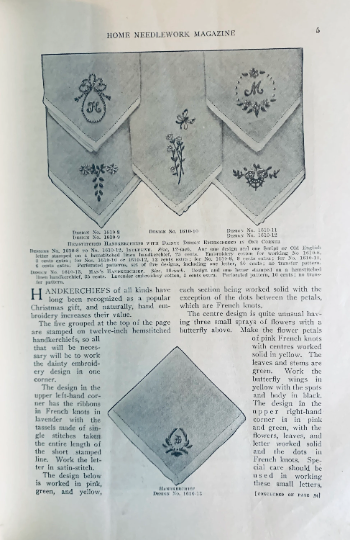 Antique Edwardian 1910s Knitting Crochet & Tatting Patterns for Home Decor Bibs Baby Embroidery Golf Vest Booklet Magazine