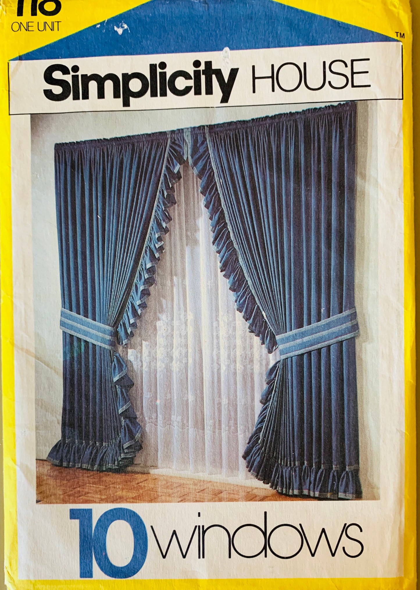 80s Draperies Cafe Curtains Window Treatments Swag Balloon Valance Home Decor Vintage Sewing Pattern Simplicity 118