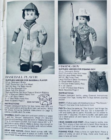 Dollmaking Patterns Doll Making Magazine DIY Dolls Upcycle Zero Waste Vintage Sewing Pattern