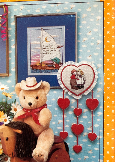 Counted Cross Stitch Wee Good Adventure Nursery Home Decor Patterns for Baby Room