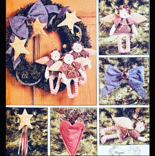 Christmas Holiday Decorations Pattern for Tree Skirt Wreath Ornaments Wand Home Decor Sewing Pattern McCalls 7774