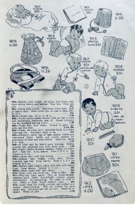 30s De Lisa Childrens' Fashion Catalog Tween Styles Baby Infant Kids Clothing Catalogue Fall & Winter 1935 1936
