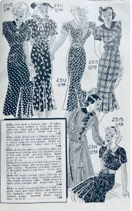 30s De Lisa Childrens' Fashion Catalog Tween Styles Baby Infant Kids Clothing Catalogue Fall & Winter 1935 1936