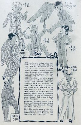 30s De Lisa Childrens' Fashion Catalog Tween Styles Baby Infant Kids Clothing Catalogue Fall & Winter 1935 1936