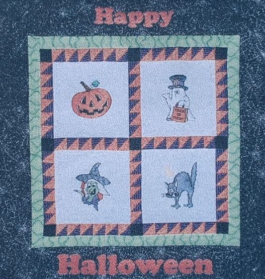 Halloween Machine Embroidery Designs Fall Quilt Block Wall Hanging Patterns Quilting Pattern Sew Precious