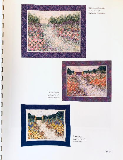 Impressionist Quilt Pattern Book Gai Perry Monet Inspired Watercolor Quilting Designs