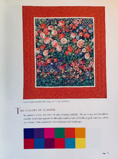 Impressionist Quilt Pattern Book Gai Perry Monet Inspired Watercolor Quilting Designs