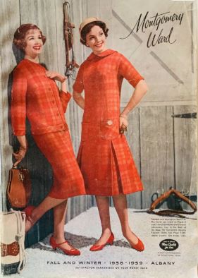 Montgomery Ward Fall Winter 1958-1959 Catalog Fashion History Catalogue Reference
