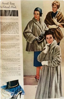 Montgomery Ward Fall Winter 1958-1959 Catalog Fashion History Catalogue Reference
