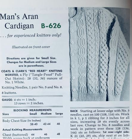 Vintage Knitting & Crochet Pattern Magazine Sweaters Men Women Children Maternity Patterns