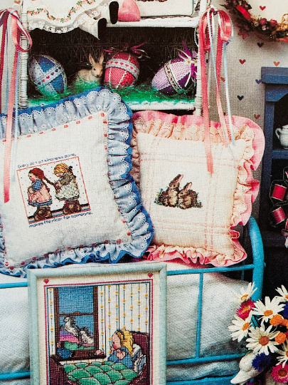 Counted Cross Stitch Wee Good Adventure Nursery Home Decor Patterns for Baby Room